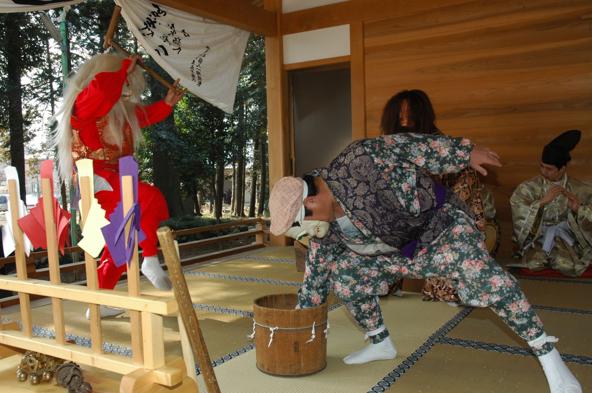 祈年祭（坂戸の大宮住吉神楽）のサムネイル画像