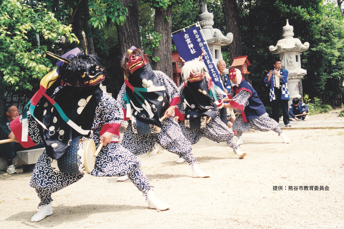 画像：池上獅子舞（熊谷市）