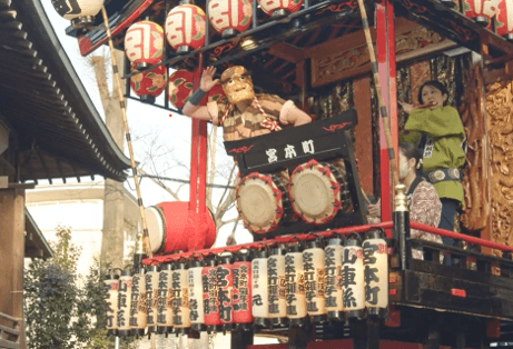 画像：重松流祭囃子（所沢市）
