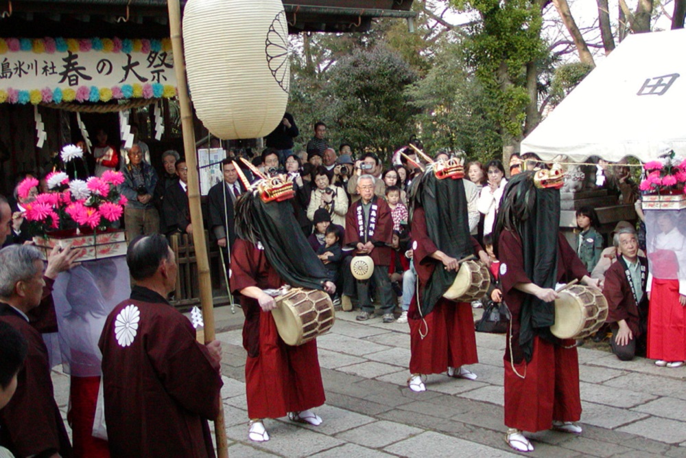 田島の獅子舞のサムネイル画像