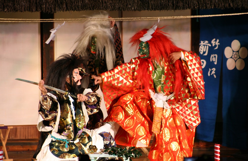 竹間沢里神楽のサムネイル画像