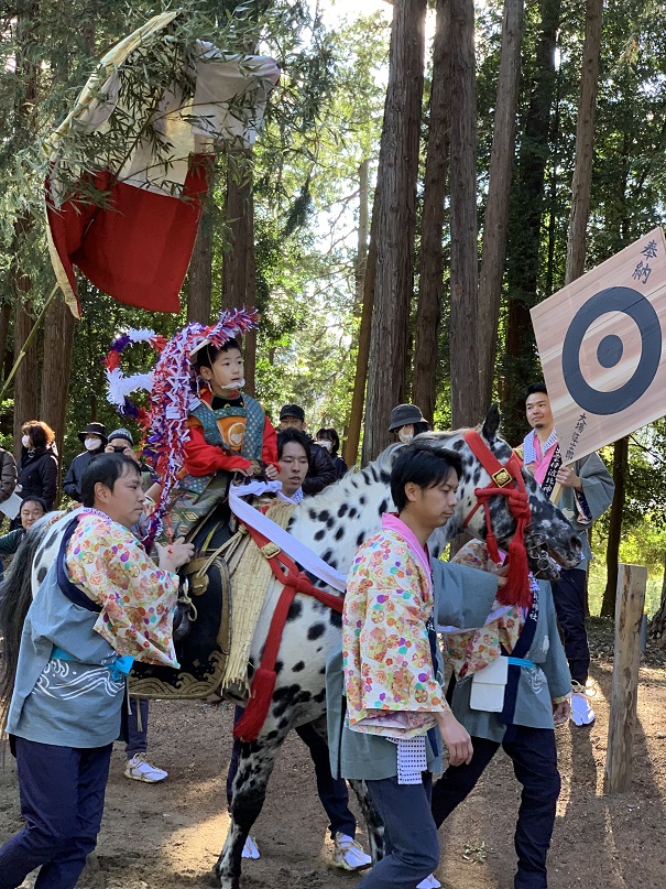 出雲伊波比神社のやぶさめ（春）のサムネイル画像